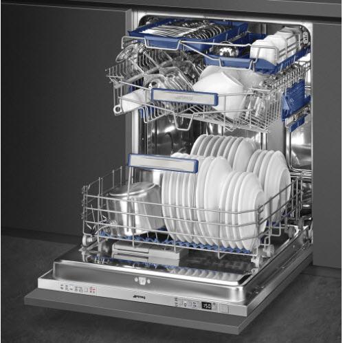 Smeg 24-inch Built-in Dishwasher with Planetarium Washing System STL7235L IMAGE 2