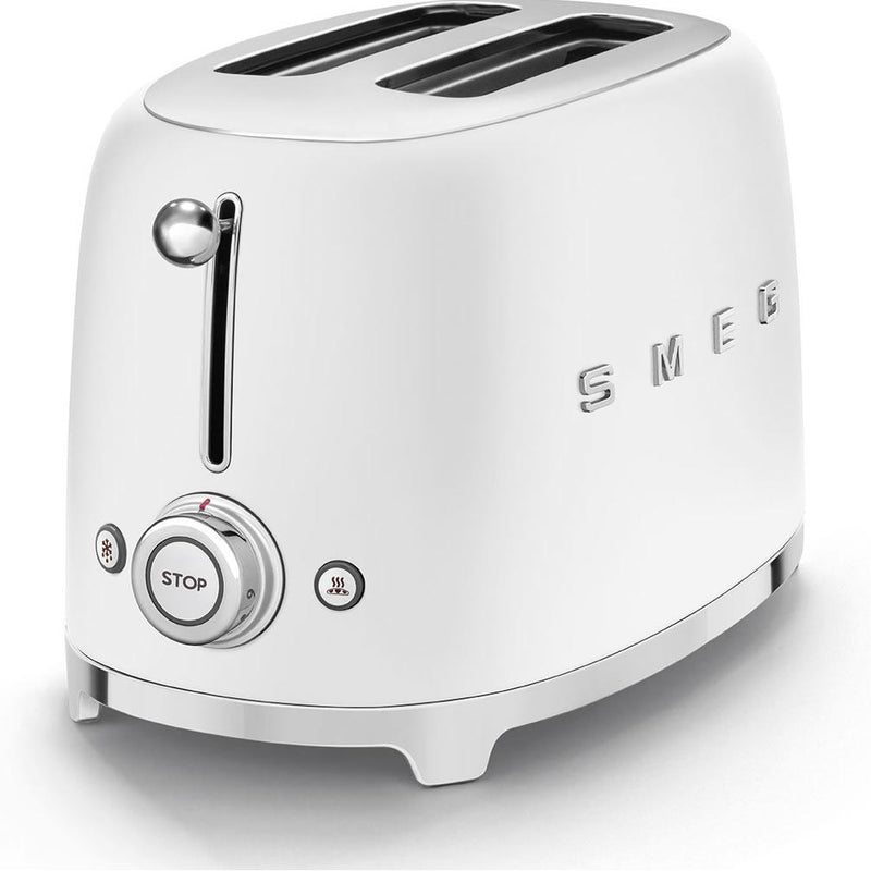 Smeg Retro-Style 2-Slice Toaster TSF01WHMUS IMAGE 3