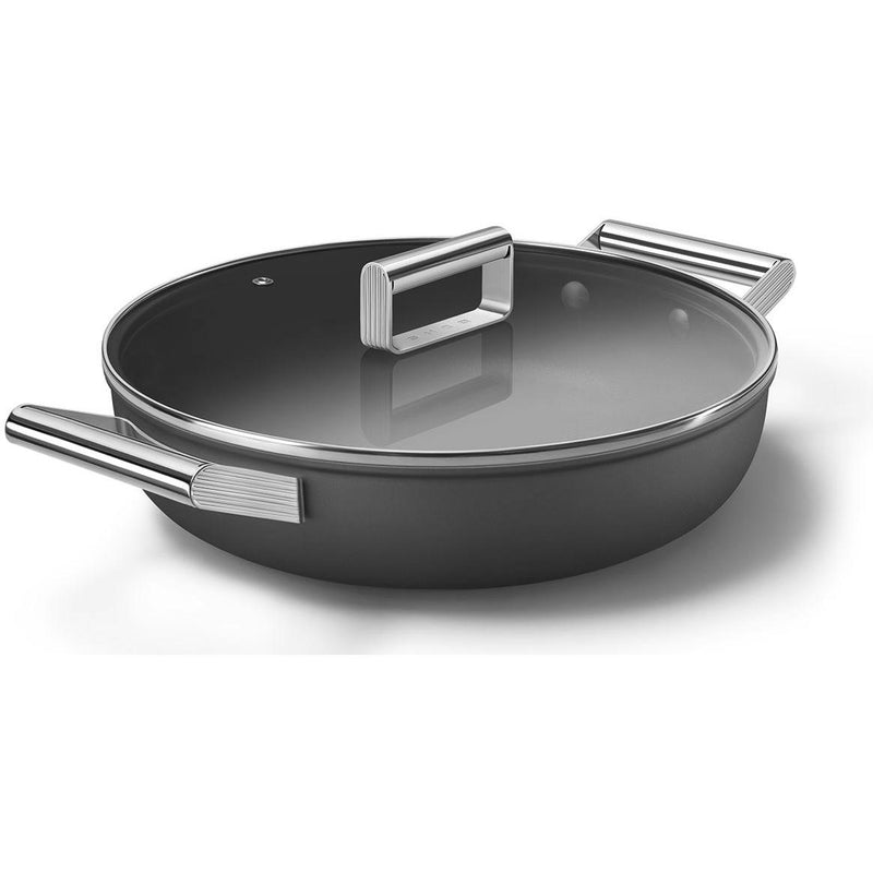 Smeg 28cm Non-Stick Deep Pan CKFD2811BLM IMAGE 3