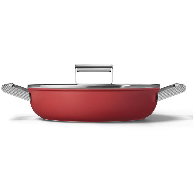 Smeg 28cm Non-Stick Deep Pan CKFD2811RDM IMAGE 1