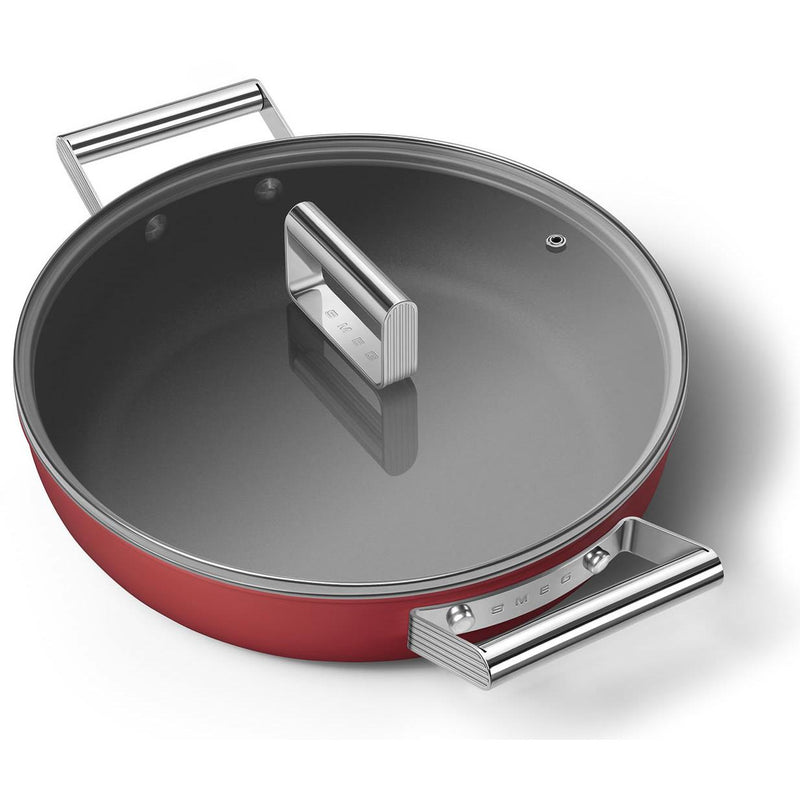 Smeg 28cm Non-Stick Deep Pan CKFD2811RDM IMAGE 9