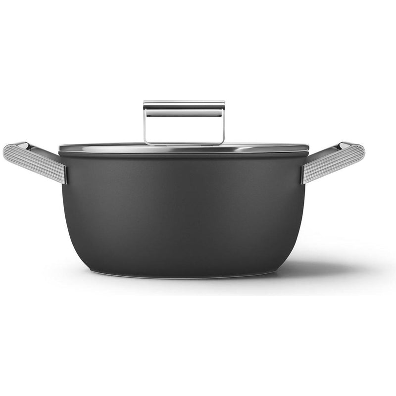 Smeg 24cm Non-Stick Casserole CKFC2411BLM IMAGE 1