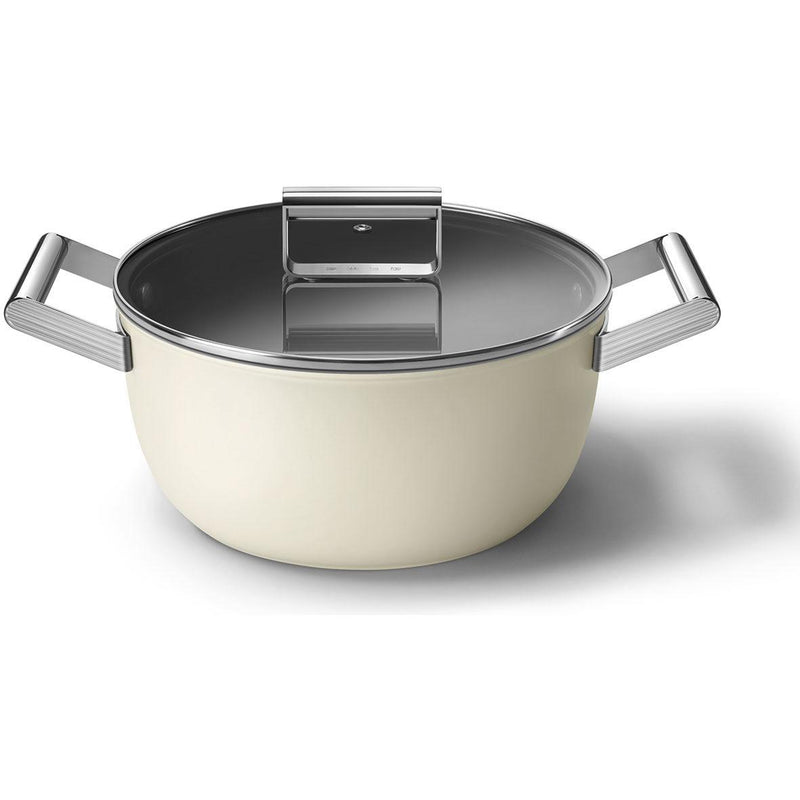 Smeg 24cm Non-Stick Casserole CKFC2411CRM IMAGE 5