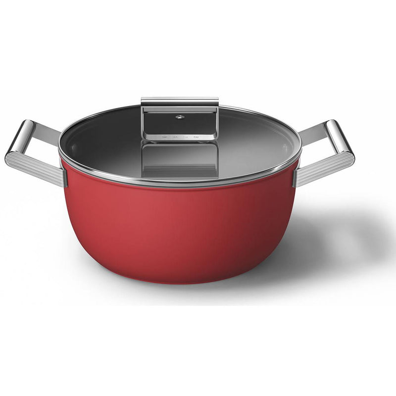 Smeg 24cm Non-Stick Casserole CKFC2411RDM IMAGE 5