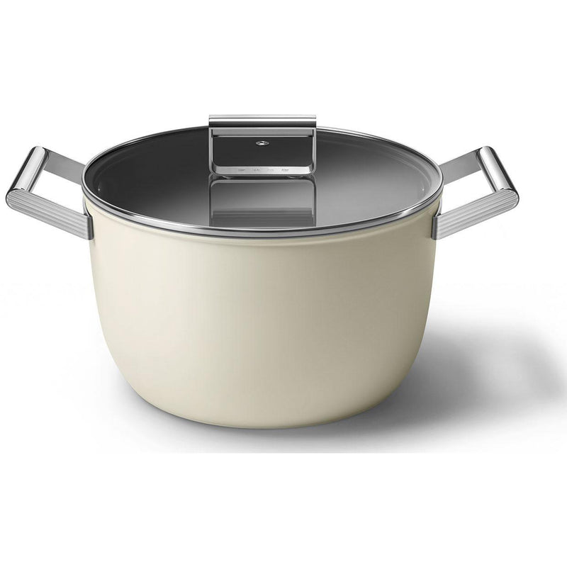 Smeg 26cm Non-Stick Casserole CKFC2611CRM IMAGE 5