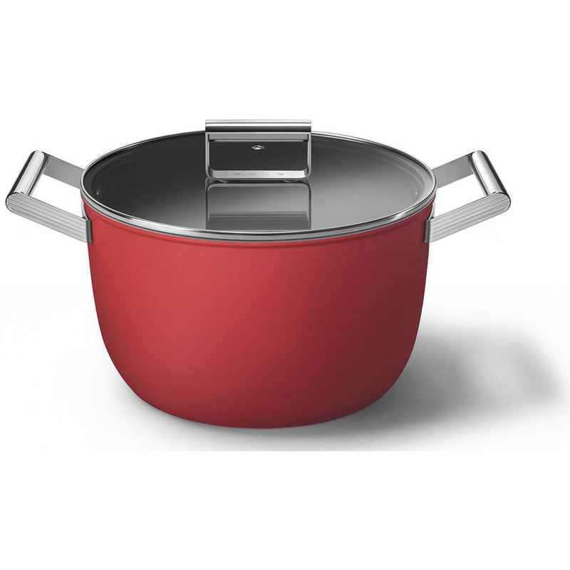 Smeg 26cm Non-Stick Casserole CKFC2611RDM IMAGE 5