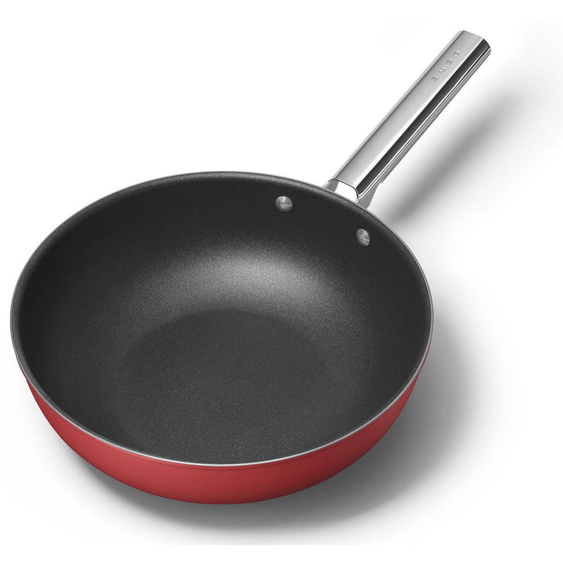 Smeg 30cm Non-Stick Wok CKFW3001RDM IMAGE 4