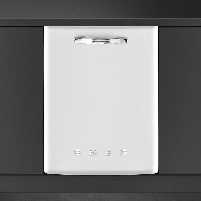 Smeg 24-inch Retro-Style Built-In Dishwasher STU2FABWH2 IMAGE 2