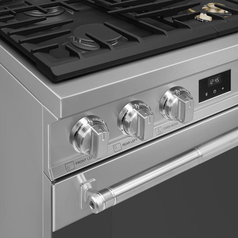 Smeg 30-inch Freestanding Gas Range with Convection Technology SPR30UGGX IMAGE 6