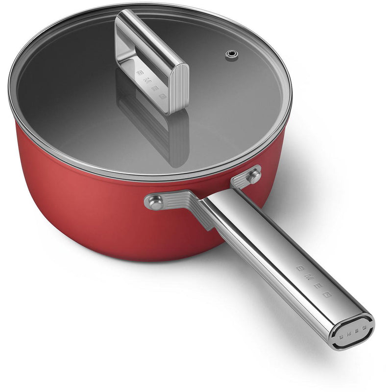 Smeg 20cm Non-Stick Saucepan CKFS2011RDM IMAGE 9