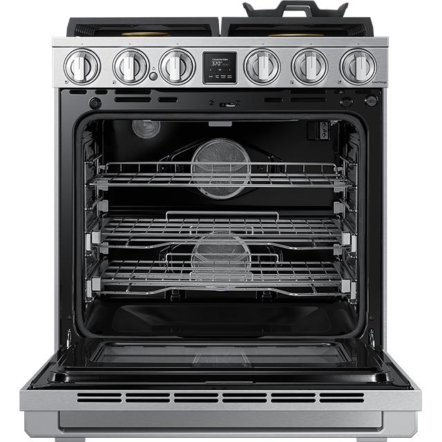 Dacor 30-inch Freestanding Dual Fuel Range with Convection Technology DOP30T940DS/DA IMAGE 3