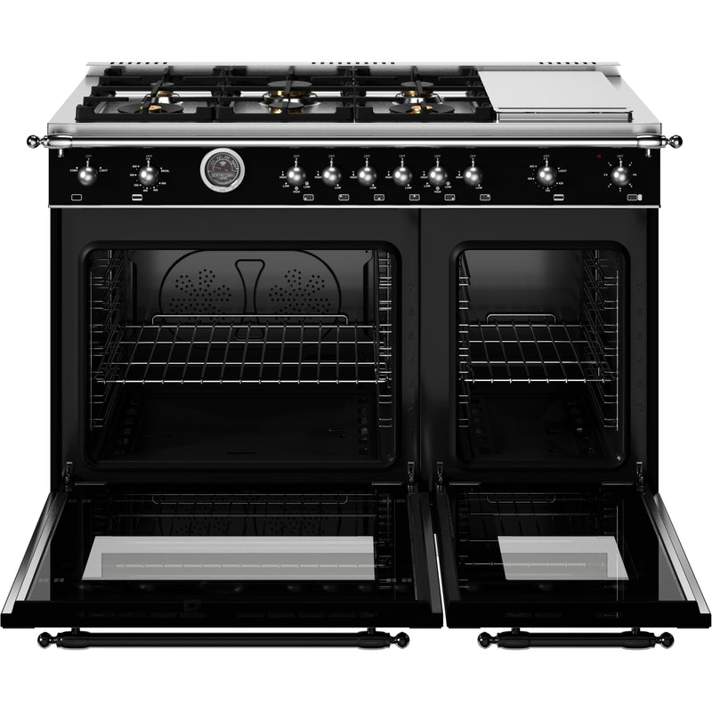 Bertazzoni 48-inch Freestanding Gas Range HER486BTFGMNET IMAGE 2