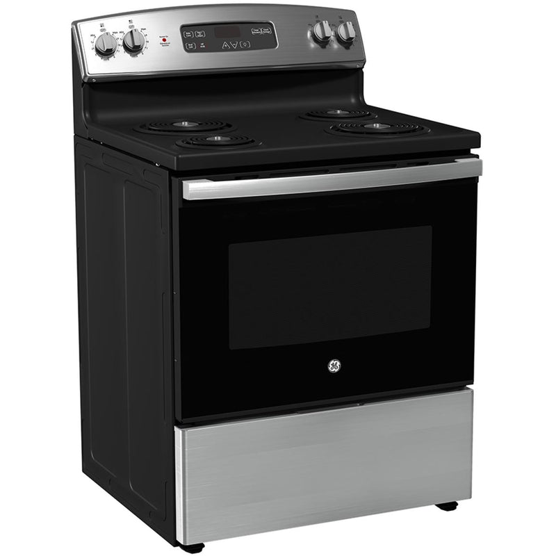 GE 30-inch Freestanding Electric Range JCBS350SVSS IMAGE 2