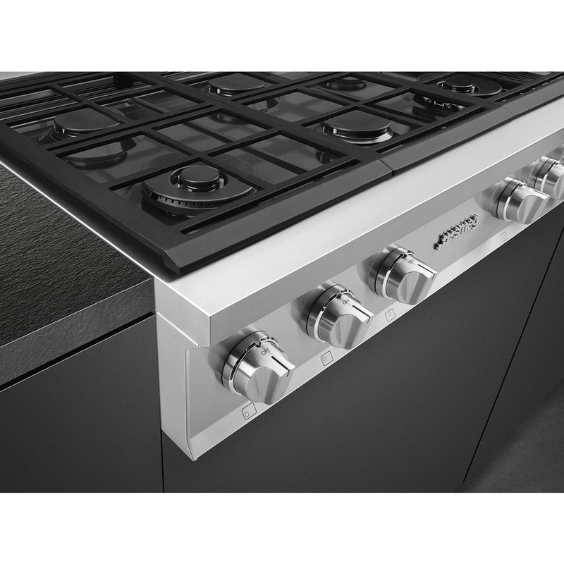 Smeg Portofino 36-inch Built-In Rangetop RTU366GX IMAGE 3