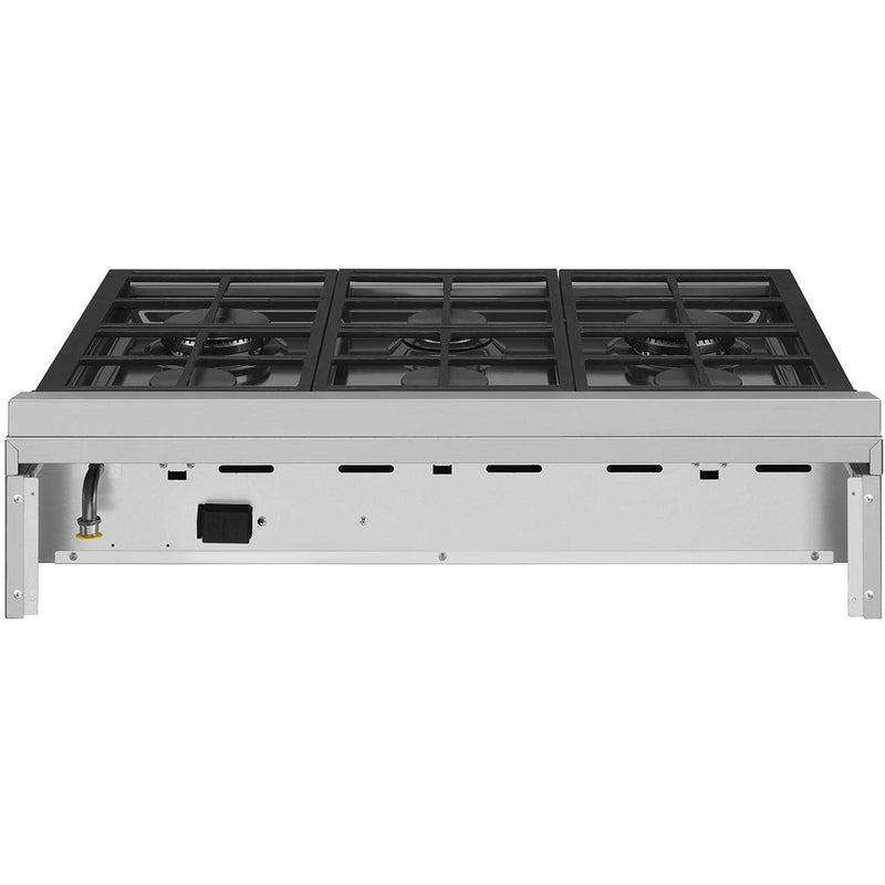 Smeg Portofino 36-inch Built-In Rangetop RTU366GX IMAGE 6