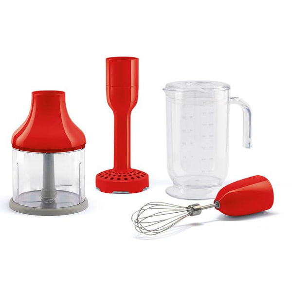 Smeg 4 Accessories Set for Hand Blenders HBAC11RD IMAGE 1