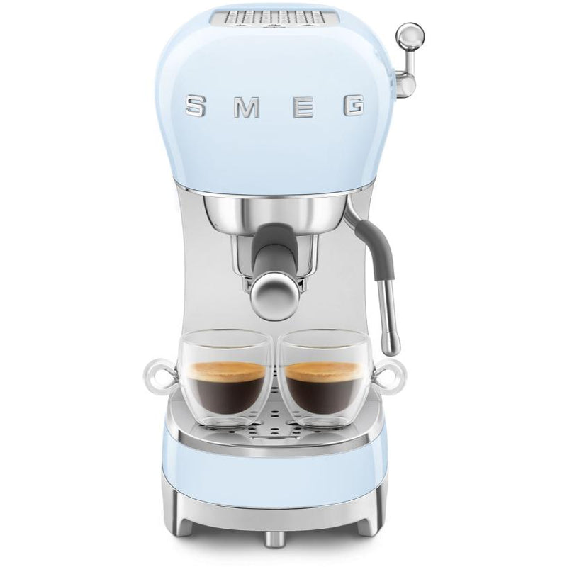 Smeg Retro-Style Manual Espresso Coffee Machine ECF02PBUS IMAGE 6