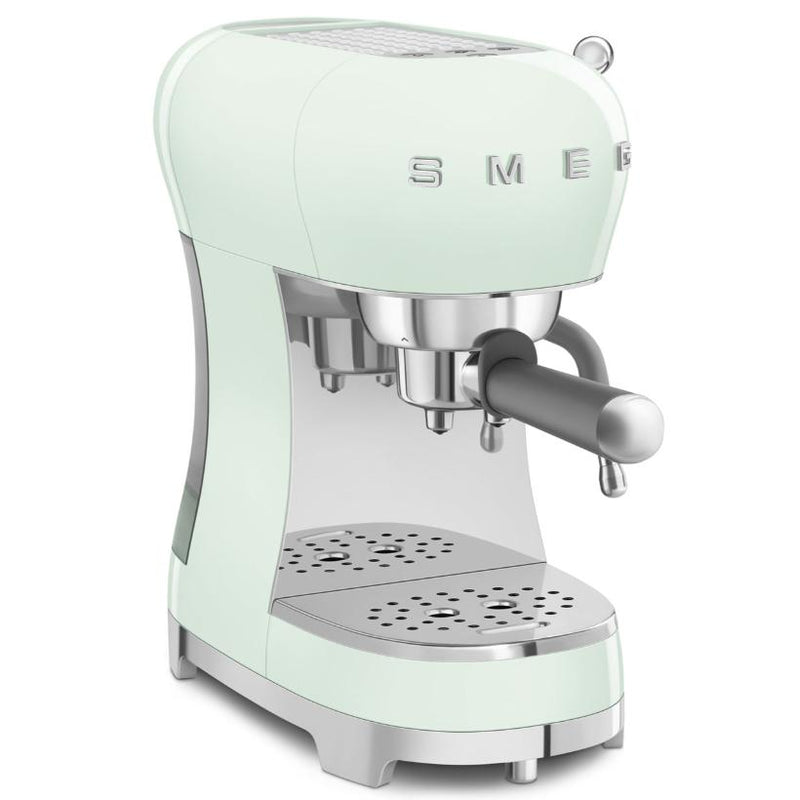 Smeg Retro-Style Manual Espresso Coffee Machine ECF02PGUS IMAGE 4