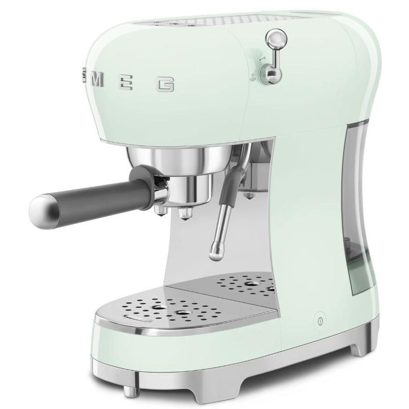 Smeg Retro-Style Manual Espresso Coffee Machine ECF02PGUS IMAGE 5