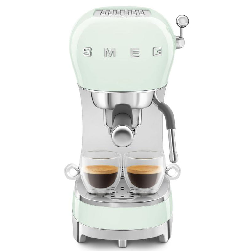 Smeg Retro-Style Manual Espresso Coffee Machine ECF02PGUS IMAGE 6