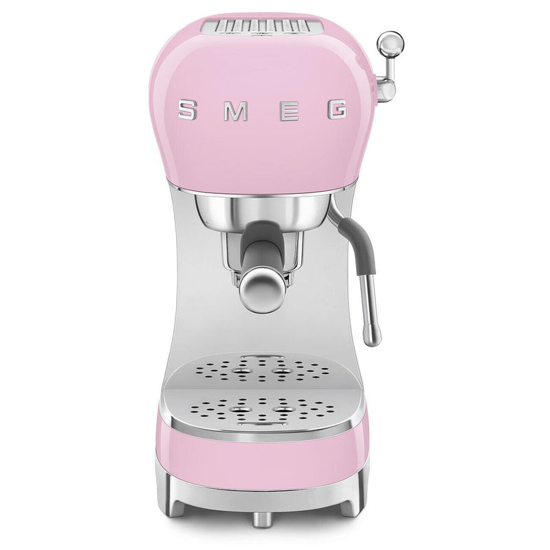 Smeg Retro-Style Manual Espresso Coffee Machine ECF02PKUS IMAGE 1