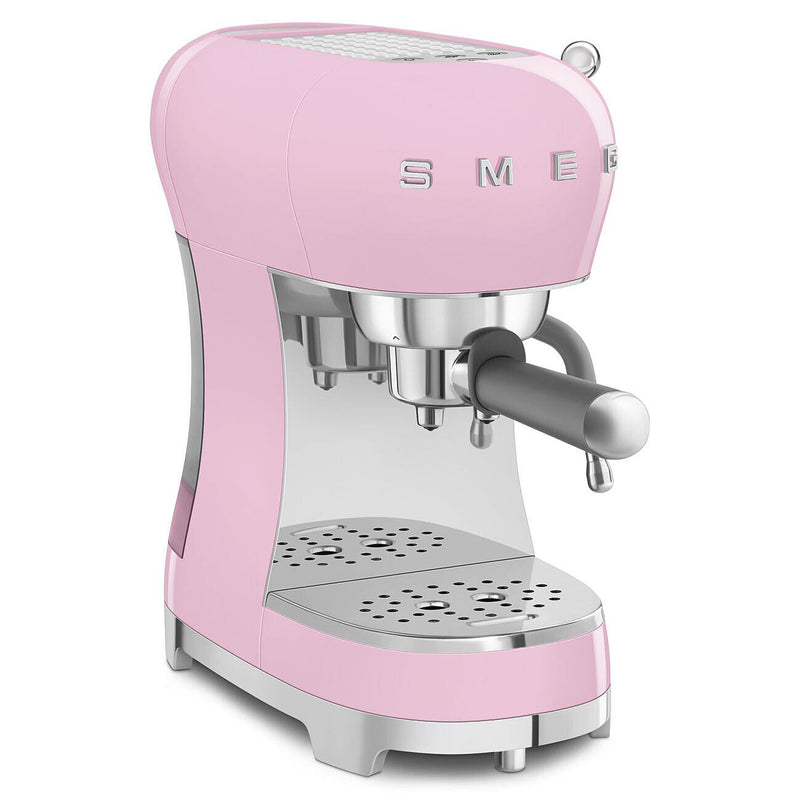 Smeg Retro-Style Manual Espresso Coffee Machine ECF02PKUS IMAGE 3