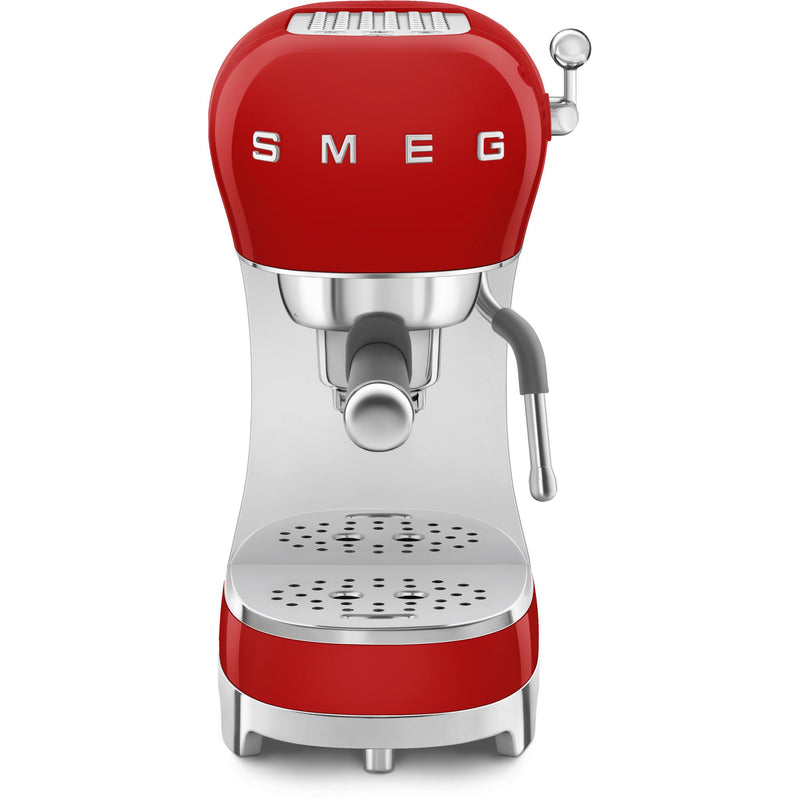 Smeg Retro-Style Manual Espresso Coffee Machine ECF02RDUS IMAGE 1