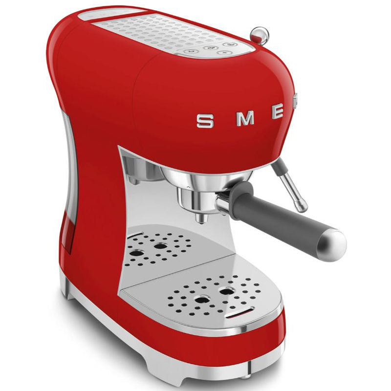 Smeg Retro-Style Manual Espresso Coffee Machine ECF02RDUS IMAGE 9