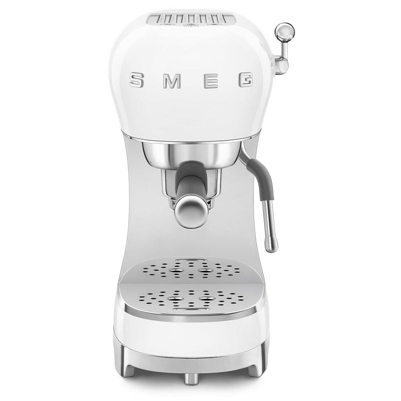 Smeg Retro-Style Manual Espresso Coffee Machine ECF02WHUS IMAGE 1