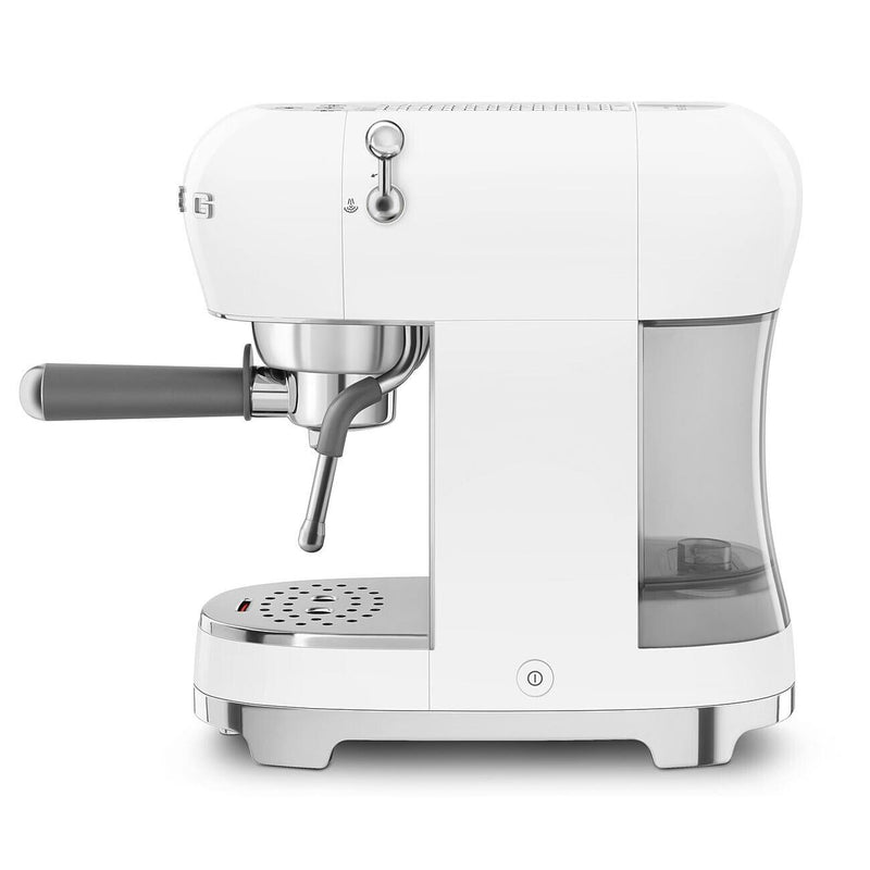 Smeg Retro-Style Manual Espresso Coffee Machine ECF02WHUS IMAGE 2