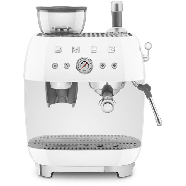 Smeg Retro-Style Manual Espresso Coffee Machine EGF03WHUS IMAGE 1