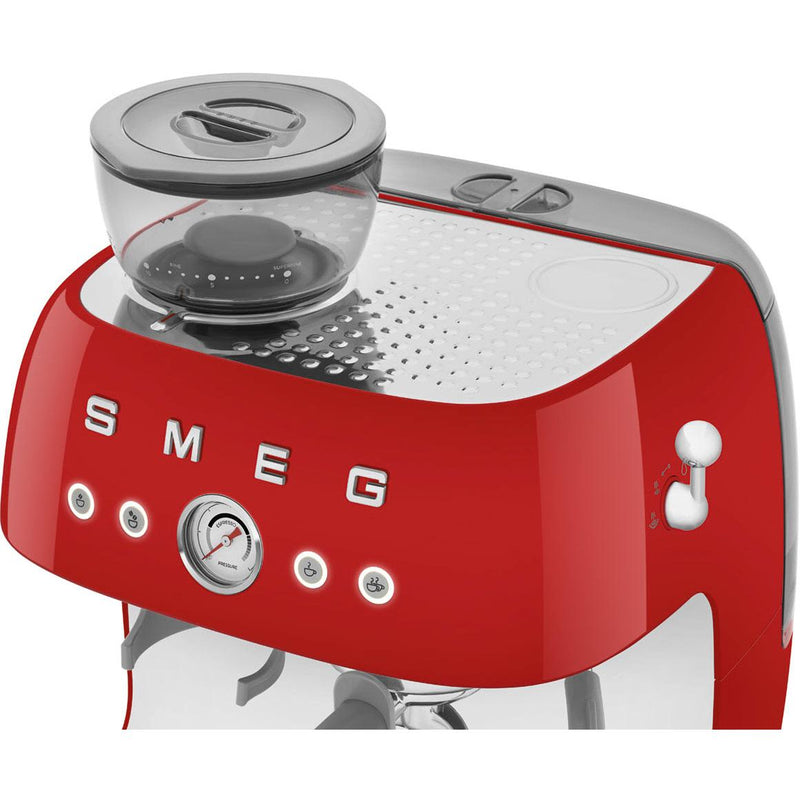 Smeg Retro-Style Manual Espresso Coffee Machine EGF03RDUS IMAGE 5