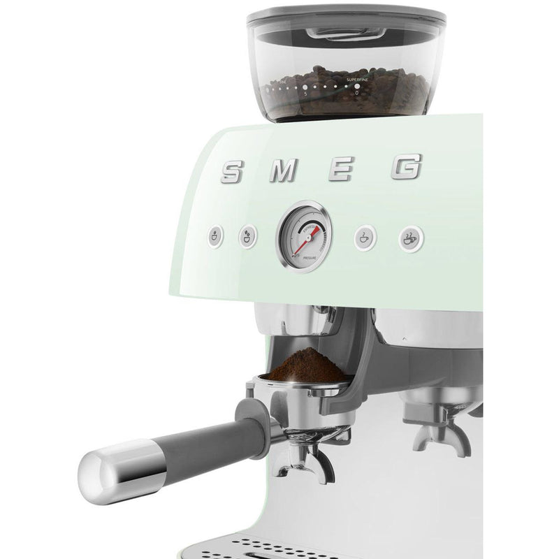 Smeg Retro-Style Manual Espresso Coffee Machine EGF03PGUS IMAGE 6