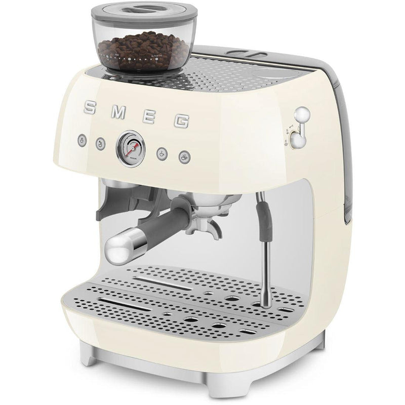 Smeg Retro-Style Manual Espresso Coffee Machine EGF03CRUS IMAGE 4