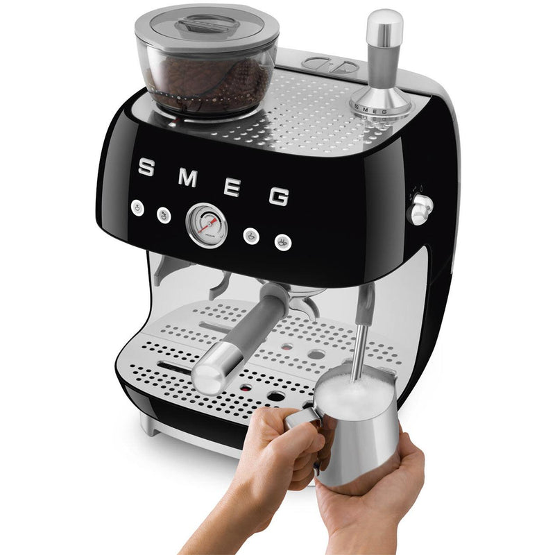 Smeg Retro-Style Manual Espresso Coffee Machine EGF03BLUS IMAGE 7