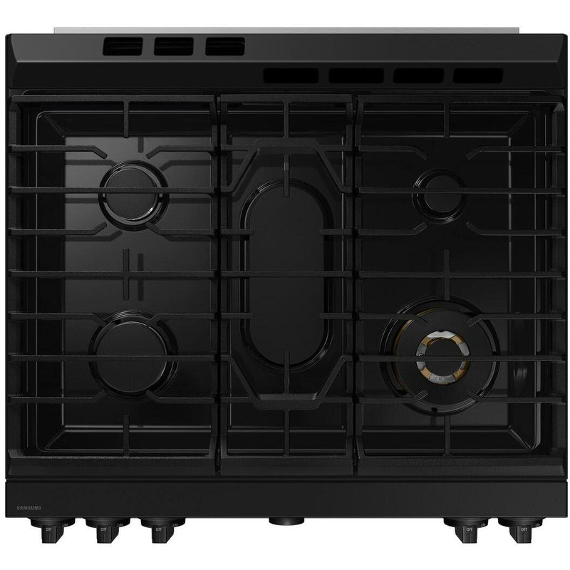 Samsung 6.0 cu. ft. Bespoke Smart Slide-In Gas Range NSG6DG8500SR/AA IMAGE 5