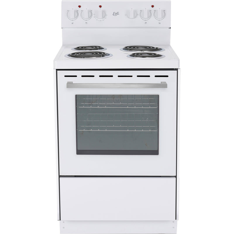 Epic 24-inch Freestanding Electric Range EER239W-2 IMAGE 1