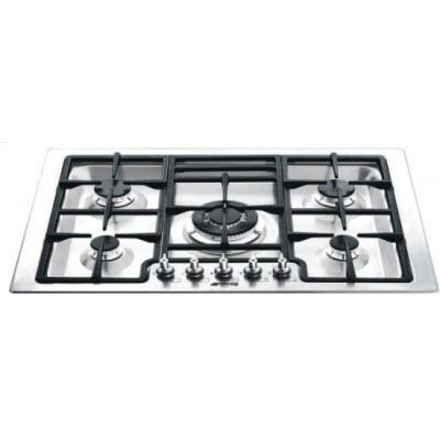 Smeg 30-inch Built-In Gas Cooktop PGFU30XSP IMAGE 1