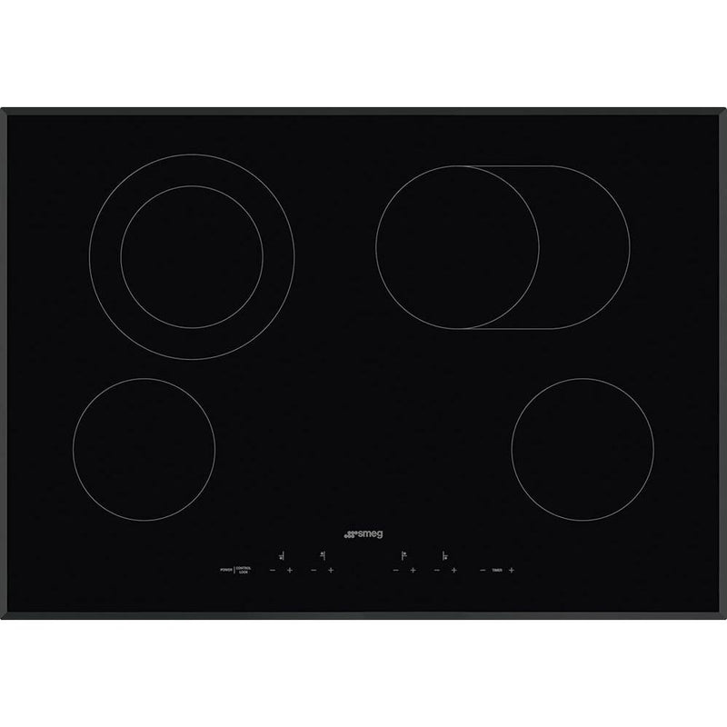 Smeg 30-inch Built-in Electric Cooktop SEU304EMTBSP IMAGE 1