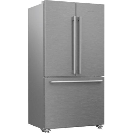 Blomberg 36-inch, 19.86 cu.ft. Counter-Depth French 3-Door Refrigerator with Water Dispenser BRFD2230XSSSP IMAGE 2