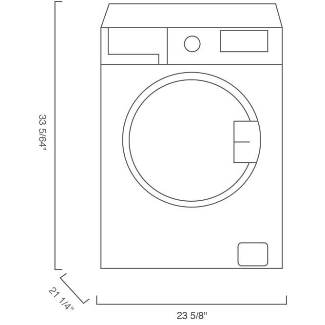 Blomberg Front Loading Washer WM72200WSP IMAGE 2