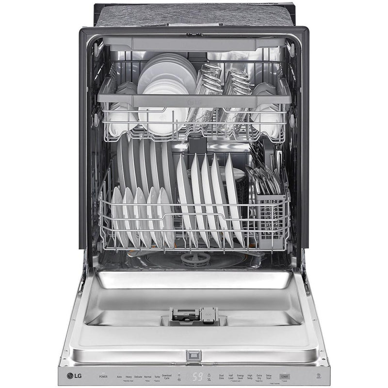 LG 24-inch Top Control Dishwasher with QuadWash™ and Dynamic Dry™ LDPN454HT IMAGE 3