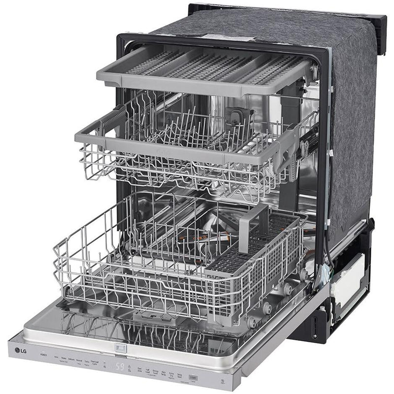 LG 24-inch Top Control Dishwasher with QuadWash™ and Dynamic Dry™ LDPN454HT IMAGE 8