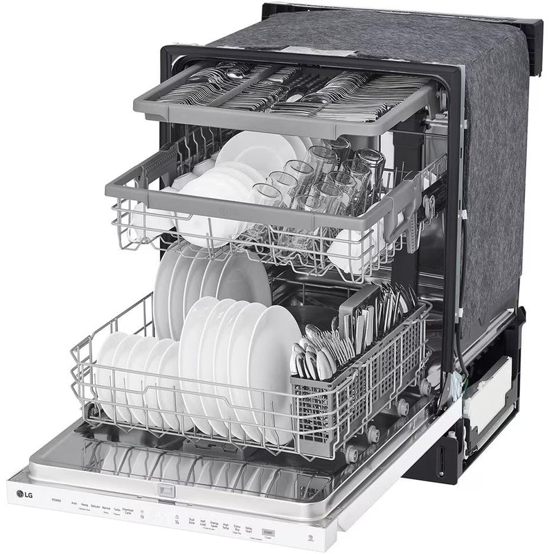 LG 24-inch Built-in Dishwasher with QuadWash LDPN4542W IMAGE 11