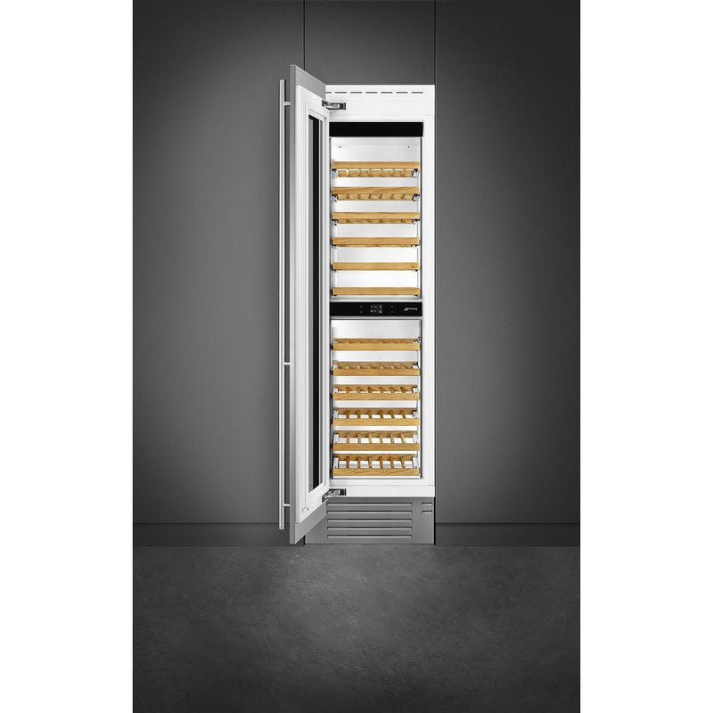 Smeg 78-Bottle Universale Wine Cooler WCOU24LX IMAGE 2