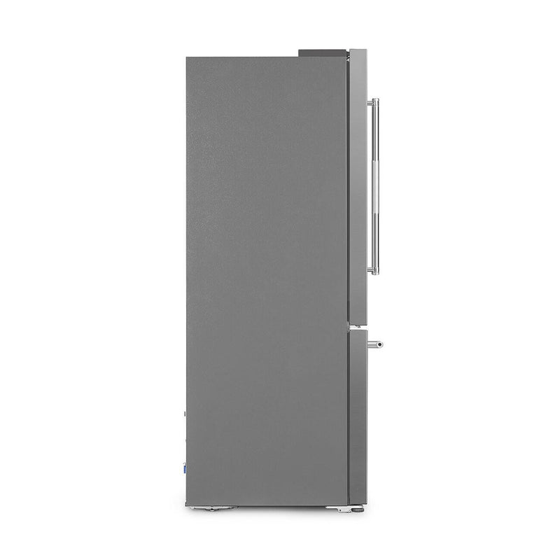 Smeg 30-inch, 16 cu. ft. Freestanding French 3-Door Refrigerator FD30UXI IMAGE 7