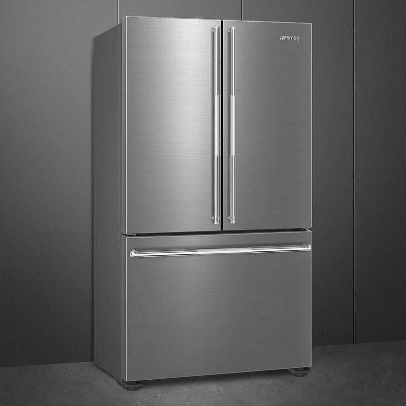 Smeg 36-inch Freestanding French 3-Door Refrigerator FD36UXIW IMAGE 5