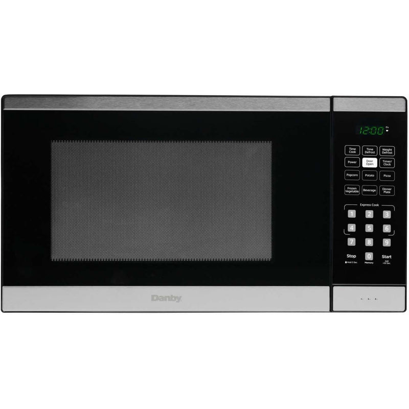 Danby 17-inch, 1.1 cu.ft. Countertop Microwave Oven with 6 Convenient Auto Cook Options DBMW1126BBS IMAGE 1