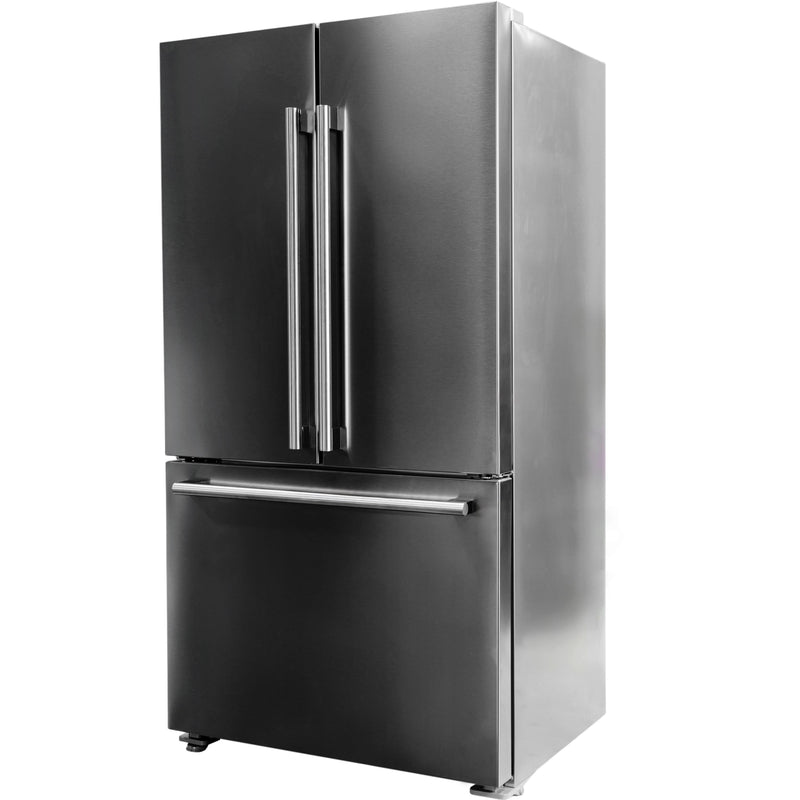 Blomberg 36-inch, 19.86 cu.ft. Counter-Depth French 3-Door Refrigerator with Water Dispenser BRFD2230XSSBF IMAGE 15