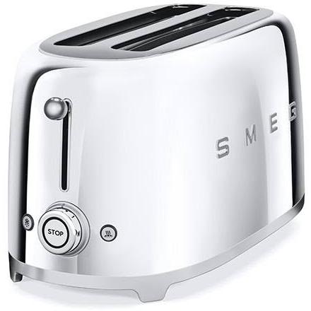 Smeg Retro-Style 4-Slice Toaster TSF02SSUSBF IMAGE 3